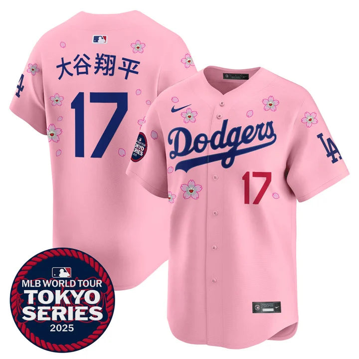 Dodgers Tokyo Series 2025 Vapor Premier Limited Jersey - Stitched