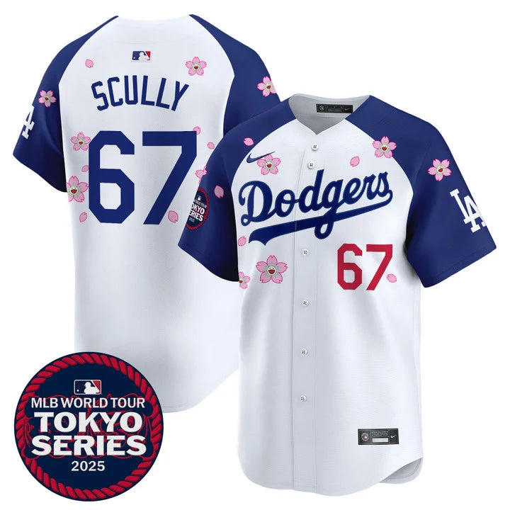 Dodgers Tokyo Series 2025 Vapor Premier Limited Jersey - Stitched