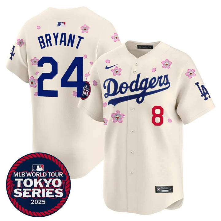 Dodgers Tokyo Series 2025 Vapor Premier Limited Jersey - Stitched