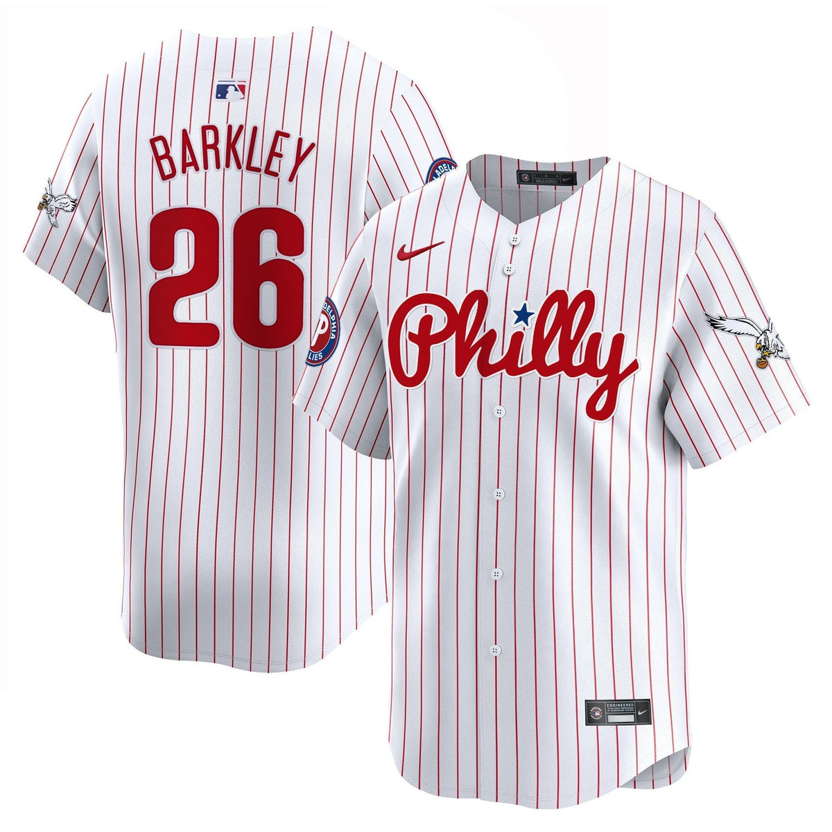 Phillies & Eagles Vapor Premier Limited Jersey - All Stitched