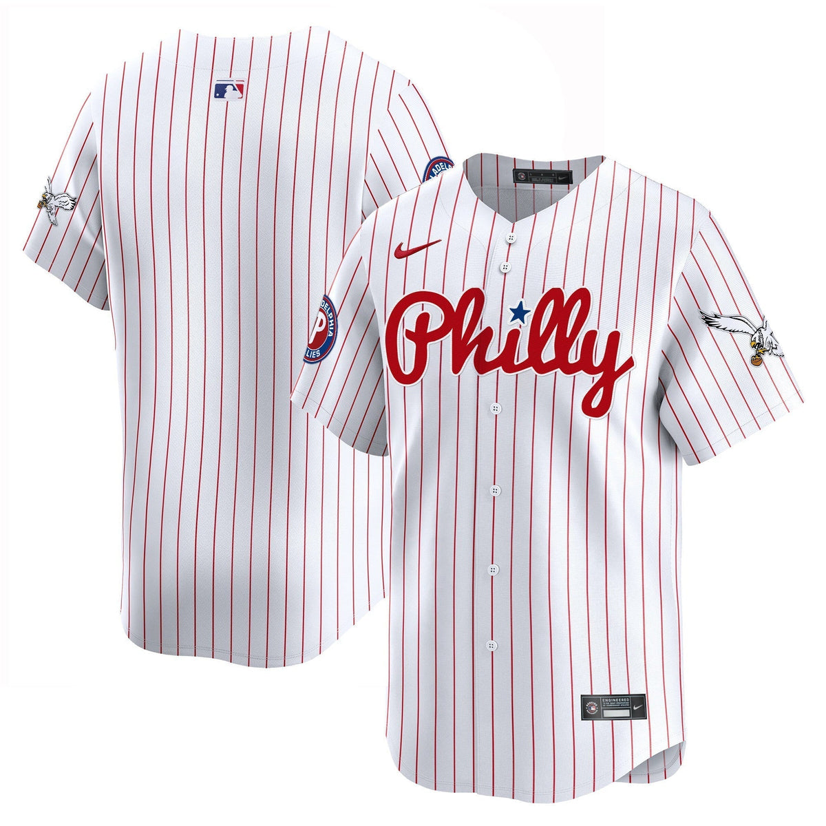Phillies & Eagles Vapor Premier Limited Jersey - All Stitched