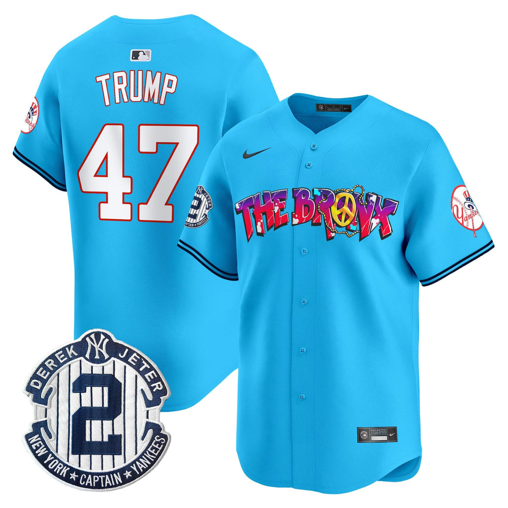 NYY The Bronx Graffiti Vapor Premier Limited Jersey V7 - All Stitched