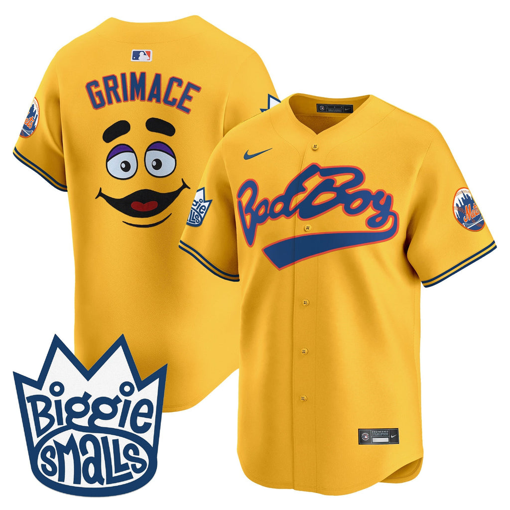 Mets Biggie Smalls Vapor Premier Limited Jersey - All Stitched