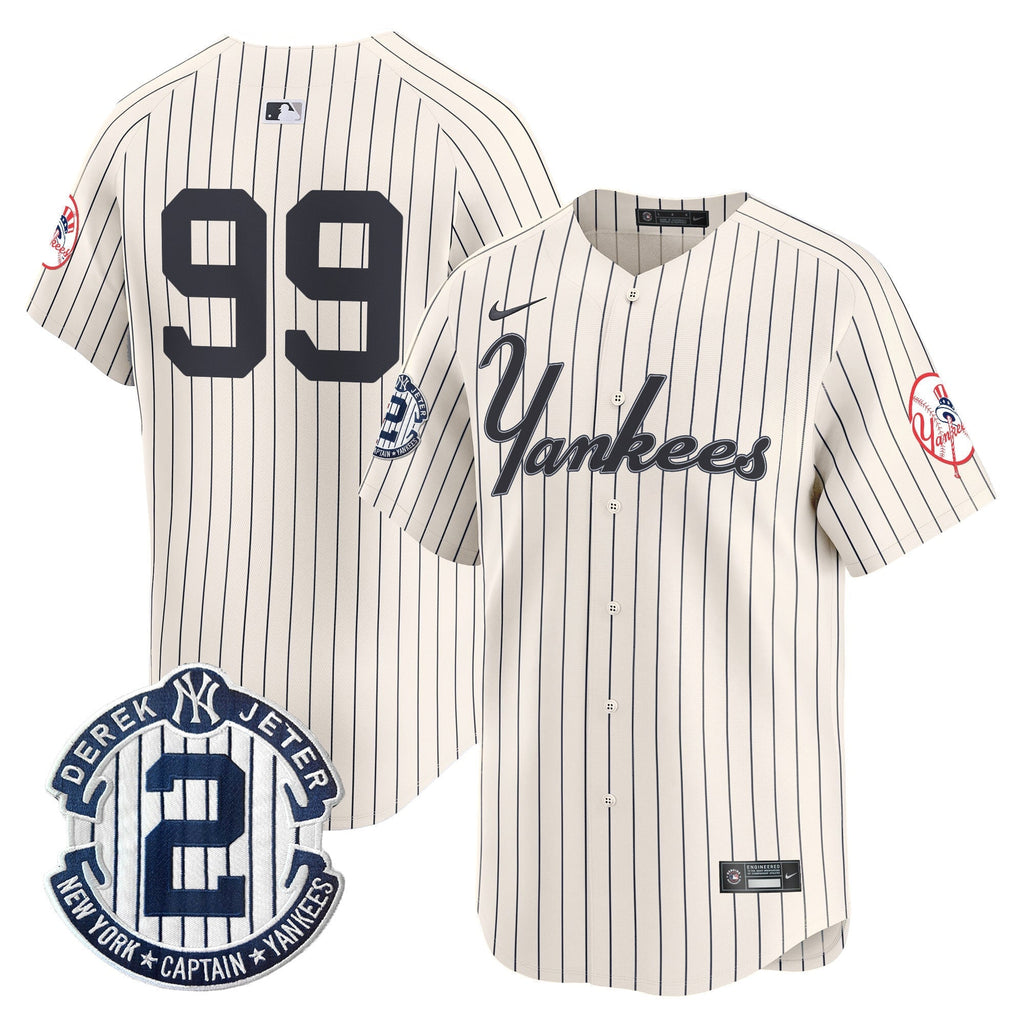 Yankees Throwback Vapor Premier Limited Jersey V2 - All Stitched