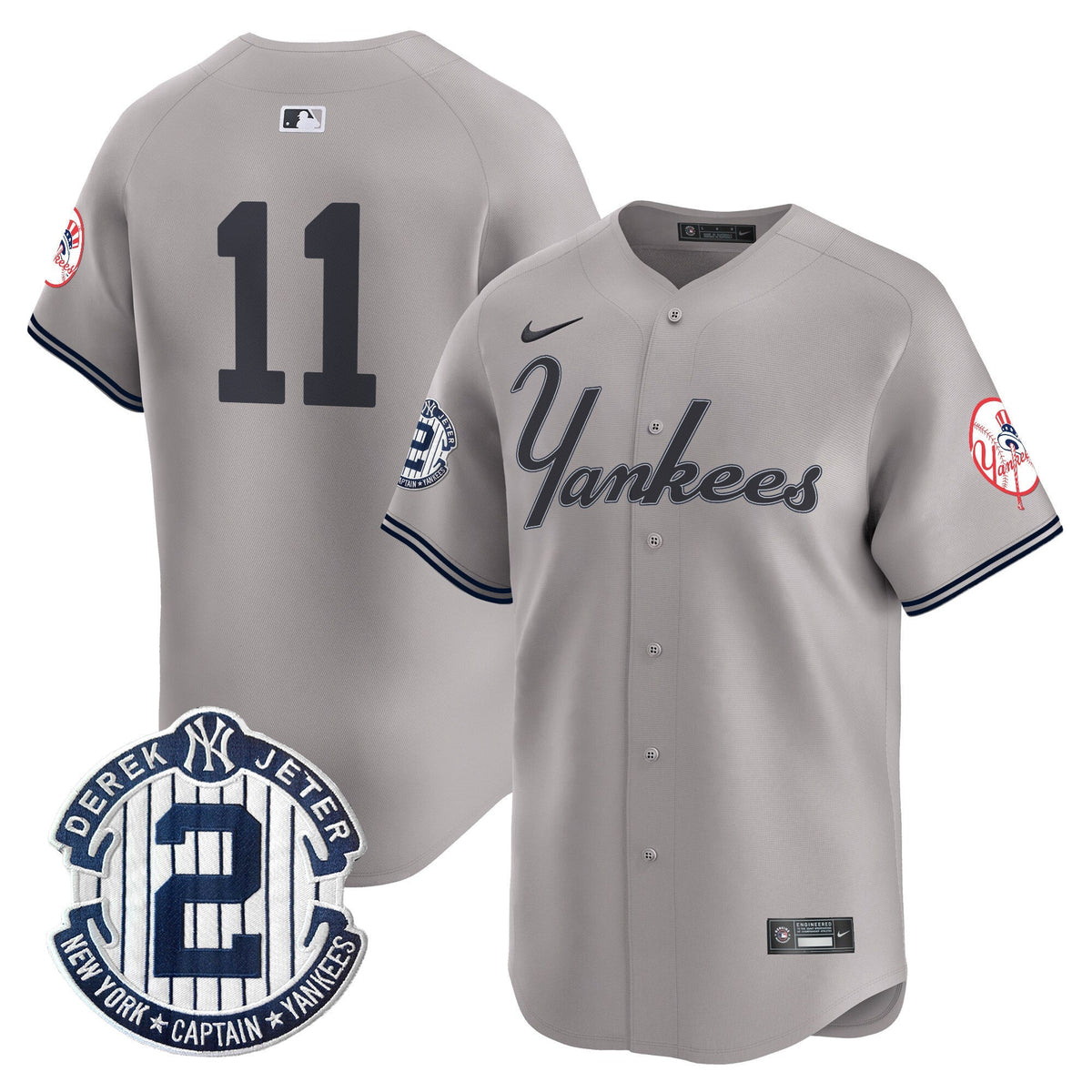 Yankees Throwback Vapor Premier Limited Jersey V2 - All Stitched