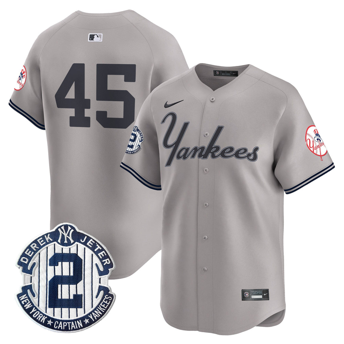 Yankees Throwback Vapor Premier Limited Jersey V2 - All Stitched