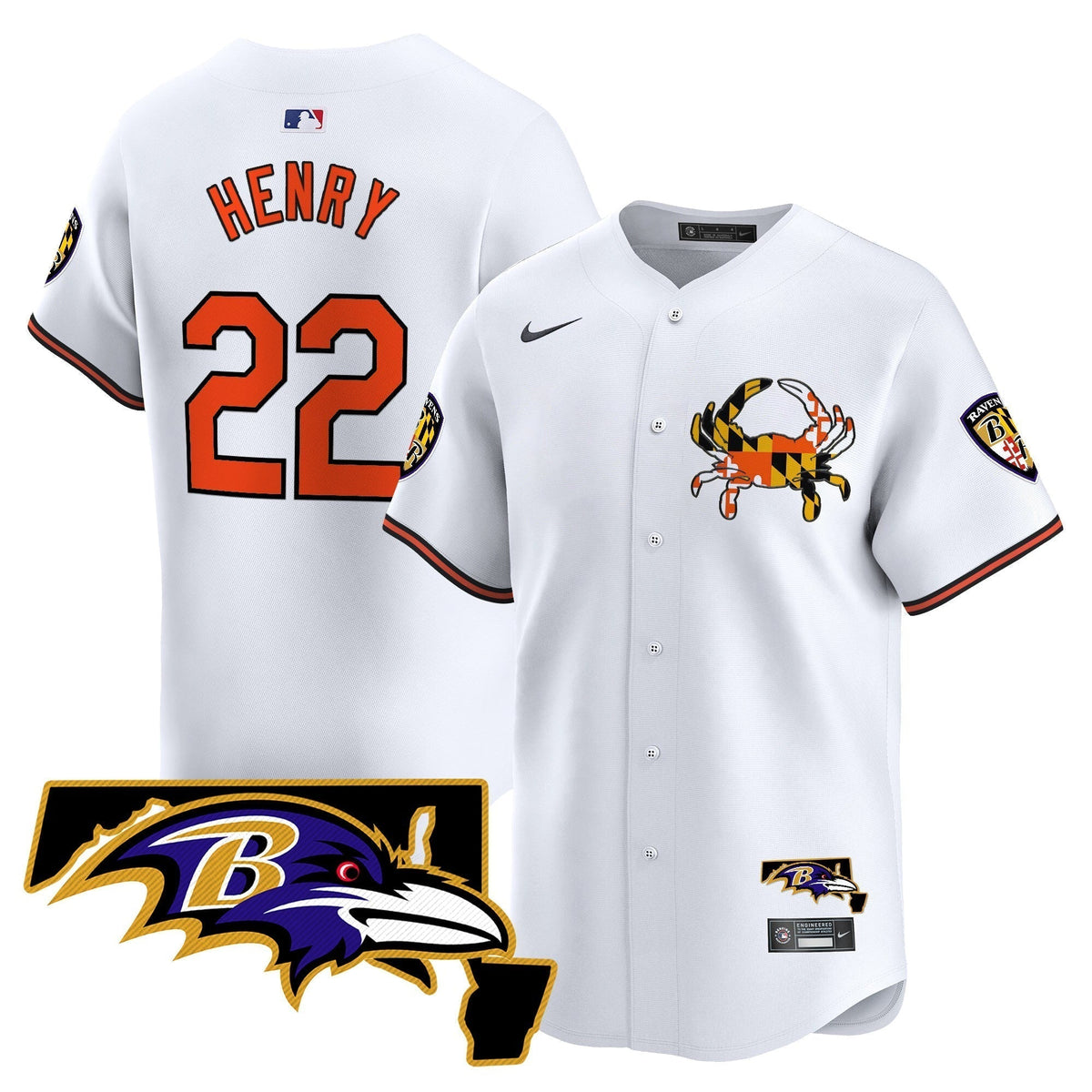 BAL 2024 Vapor Premier Baseball Men Jersey - All Stitched