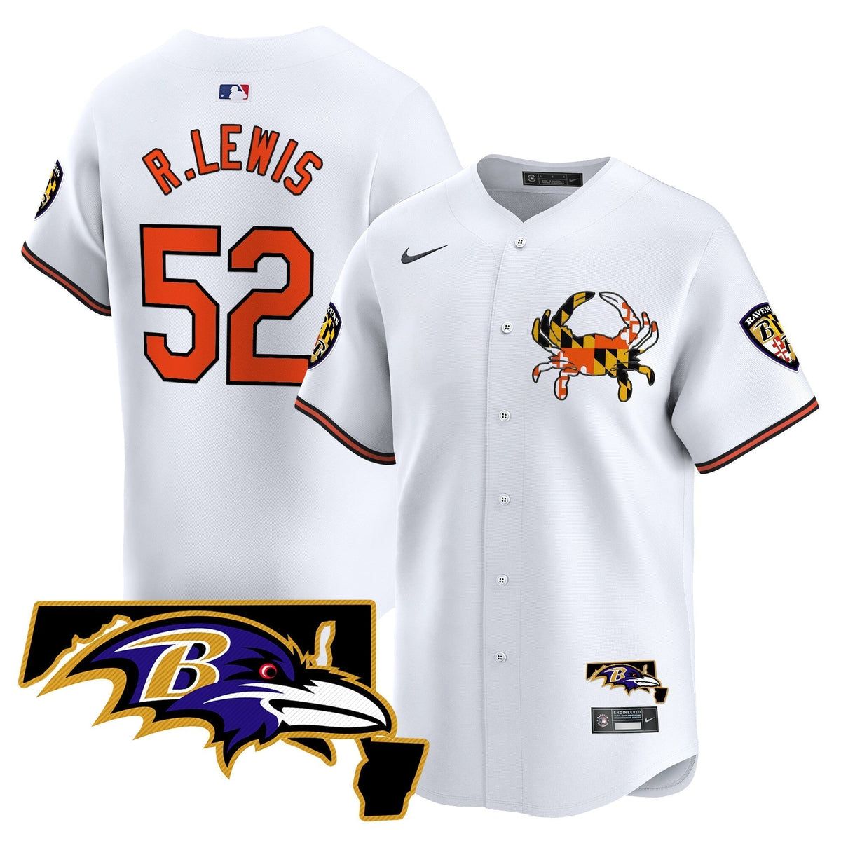 BAL 2024 Vapor Premier Baseball Jersey - All Stitched