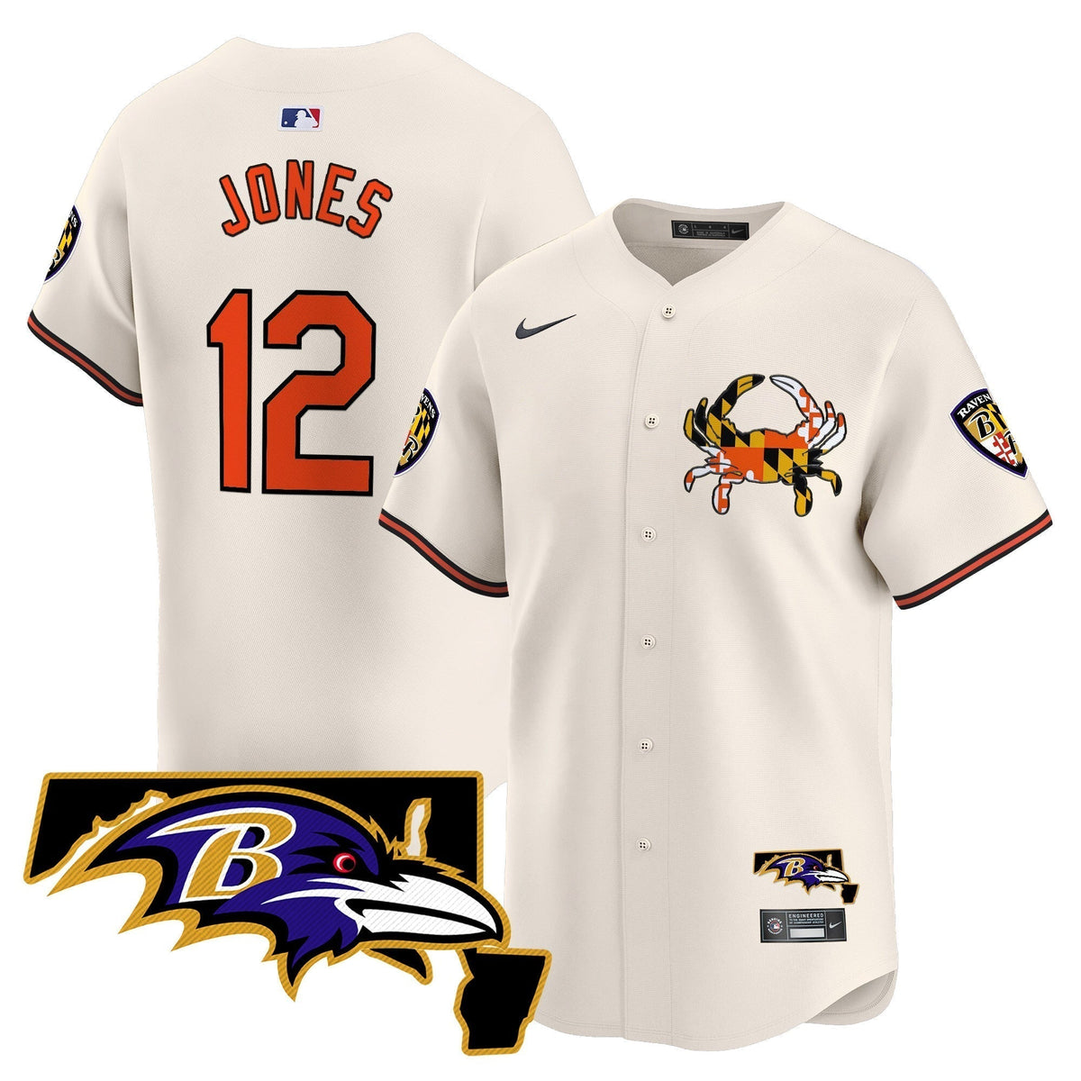 BAL 2024 Vapor Premier Baseball Men Jersey - All Stitched