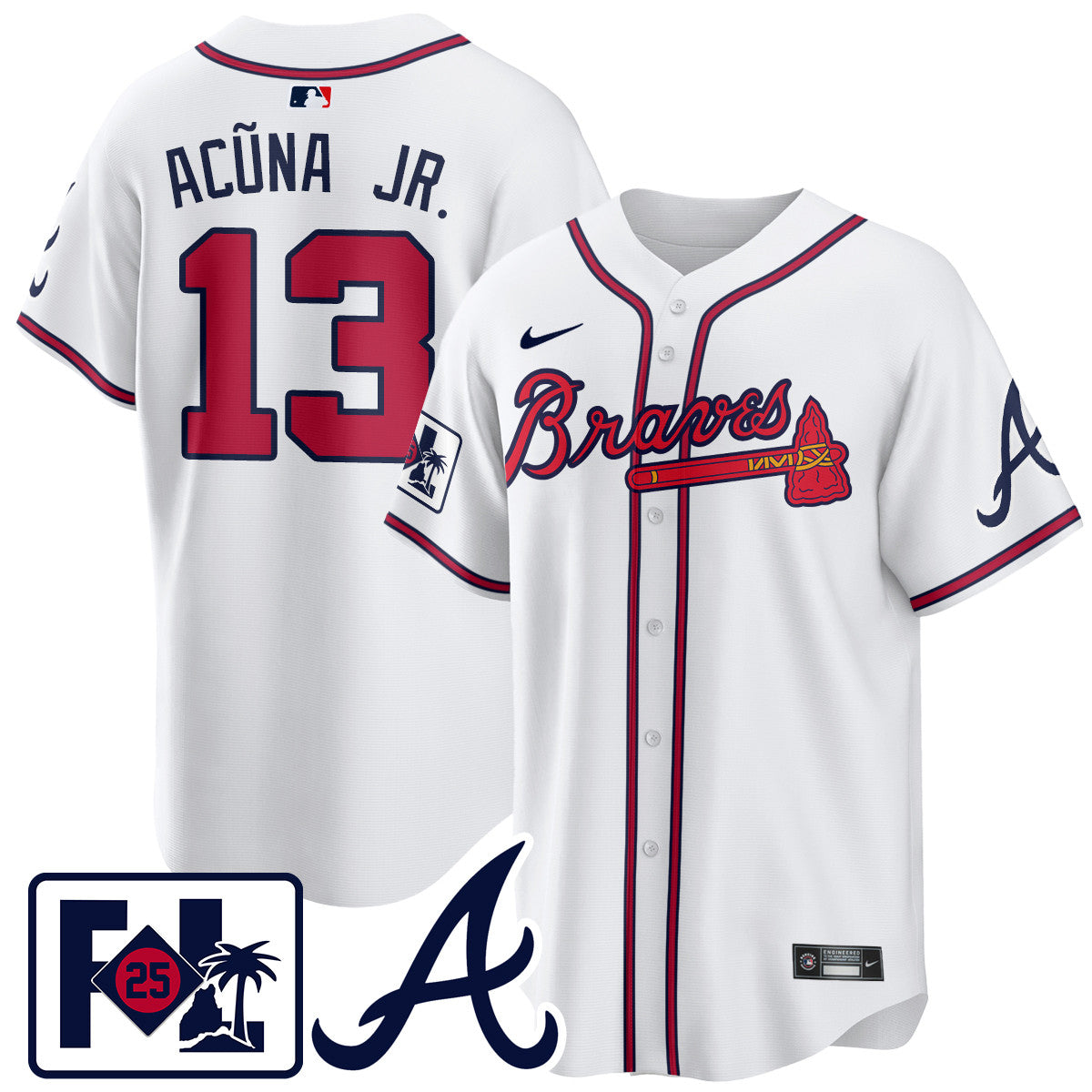 ATL 2025 Spring Training Jersey - All Stitched