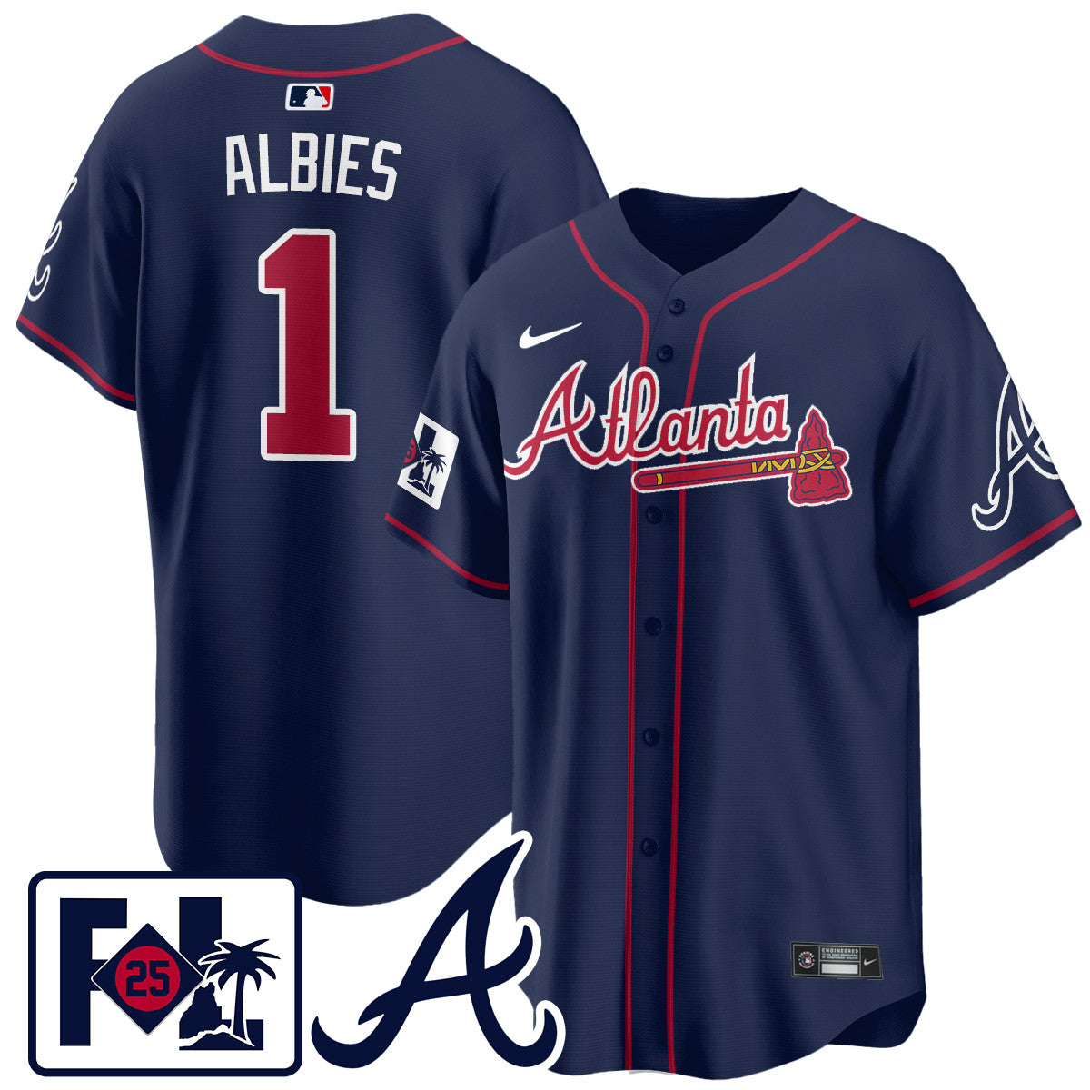 ATL 2025 Spring Training Jersey - All Stitched