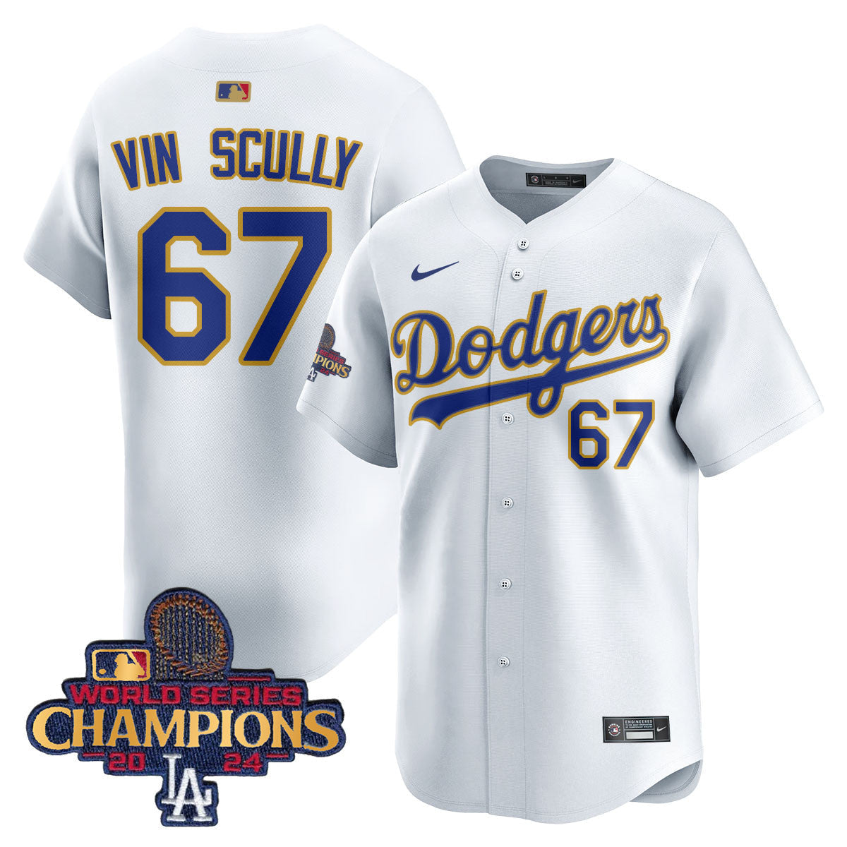 LAD Gold 2025 Jersey - All Stitched
