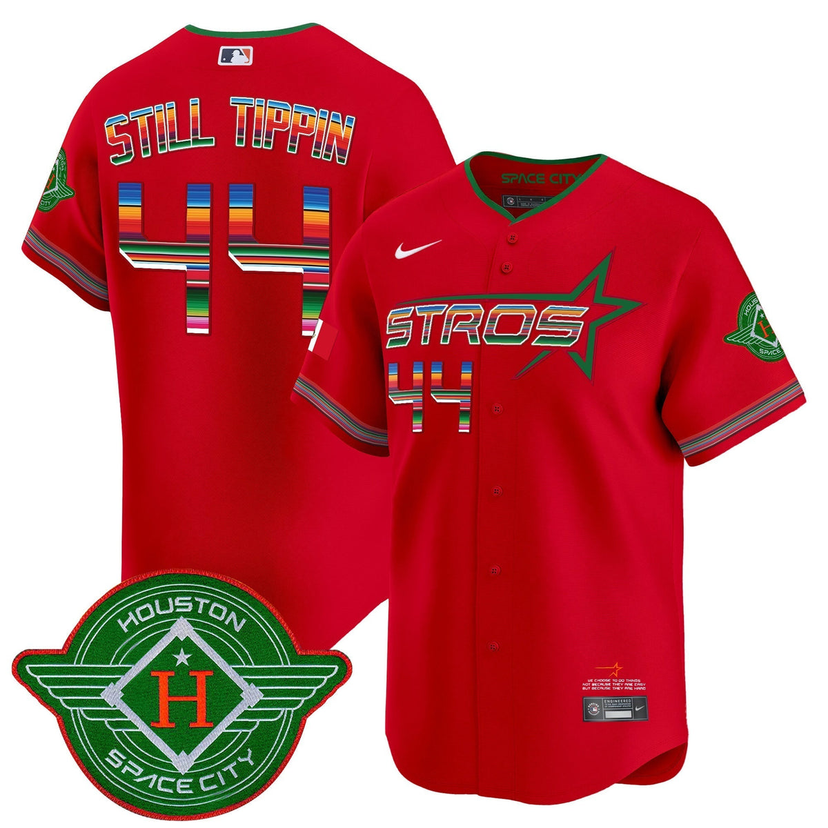 Astros 2025 City Connect Mexico Vapor Premier Limited Jersey - All Stitched