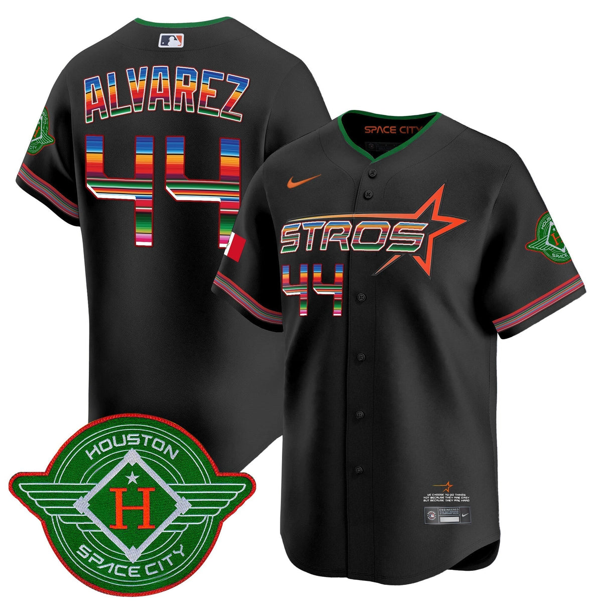 Astros 2025 City Connect Mexico Vapor Premier Limited Jersey - All Stitched