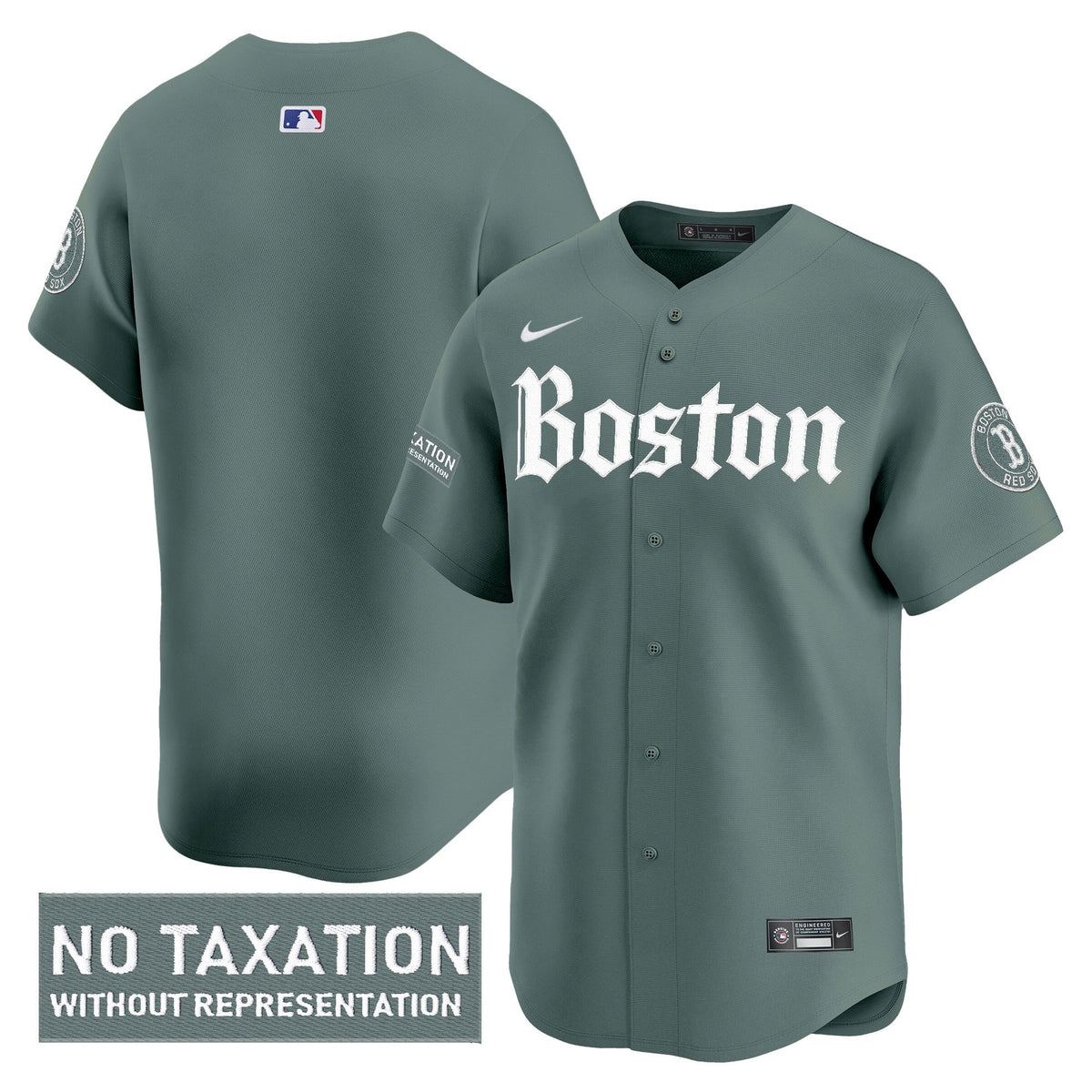 BOS 'Retro Newspaper Edition' Vapor Premier Limited Jersey - All Stitched