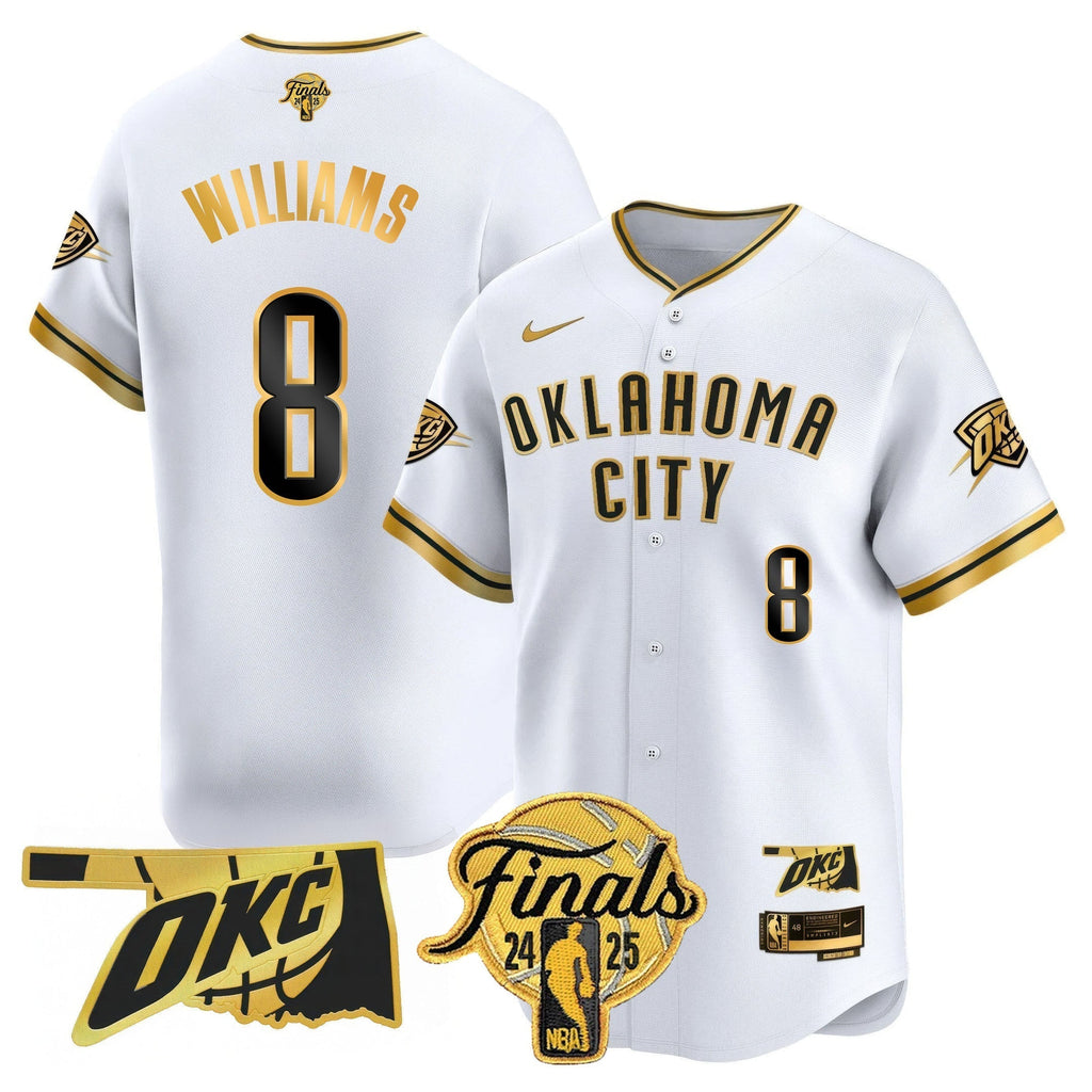 OKC Baseball Jersey - Final Patch - All Stitched
