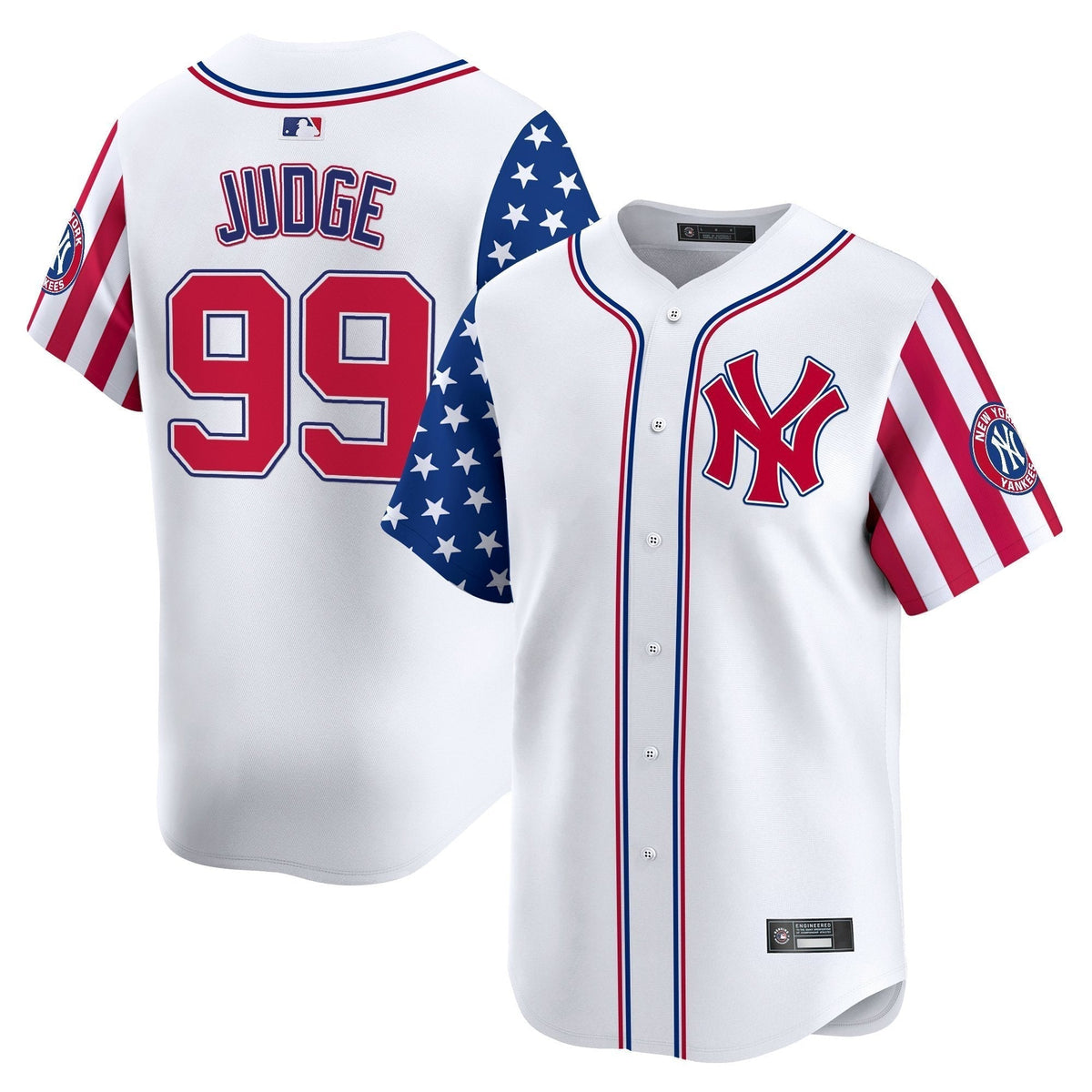 NYY 2026 Independence Day Vapor Premier Limited Jersey - All Stitched