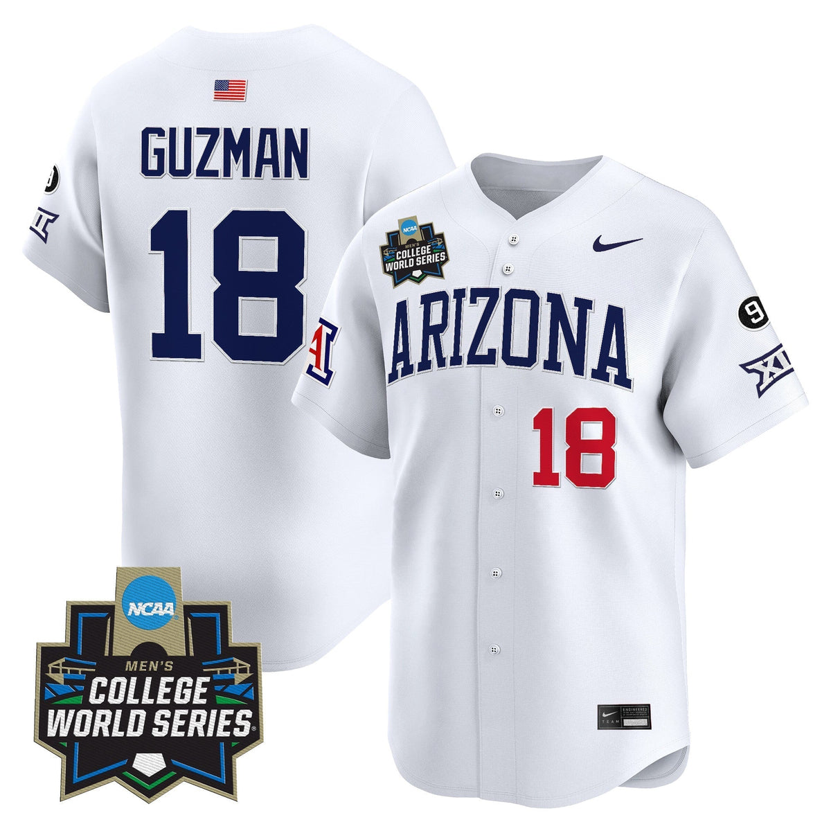 ARIZ 2025 World Series Vapor Premier Limited Jersey - All Stitched