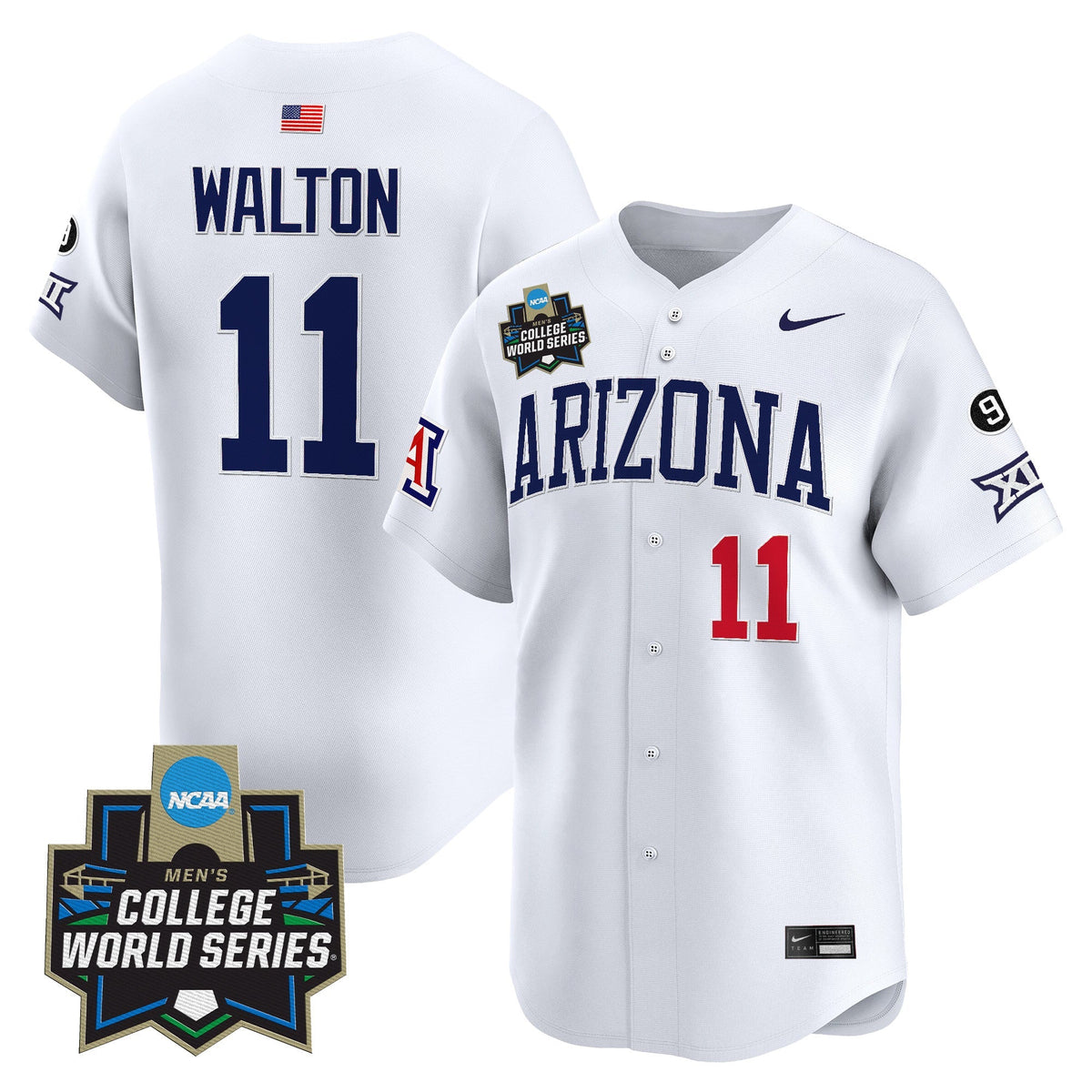 ARIZ 2025 World Series Vapor Premier Limited Jersey - All Stitched