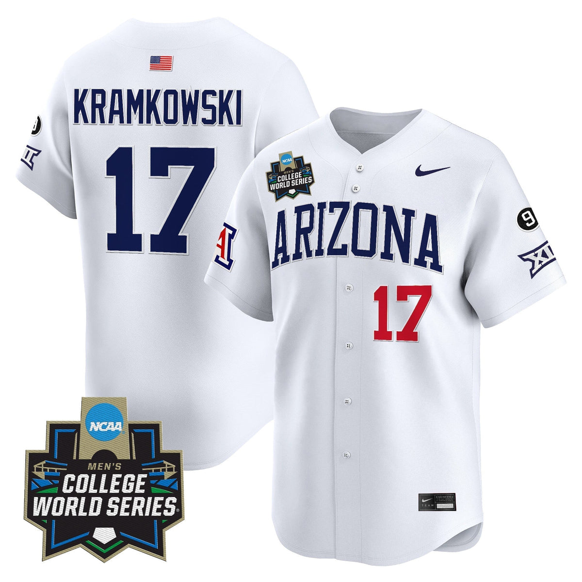 ARIZ 2025 World Series Vapor Premier Limited Jersey - All Stitched