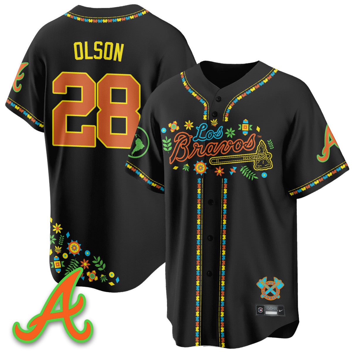 ATL 2025 "Los Bravos" Men Jersey - All Stitched
