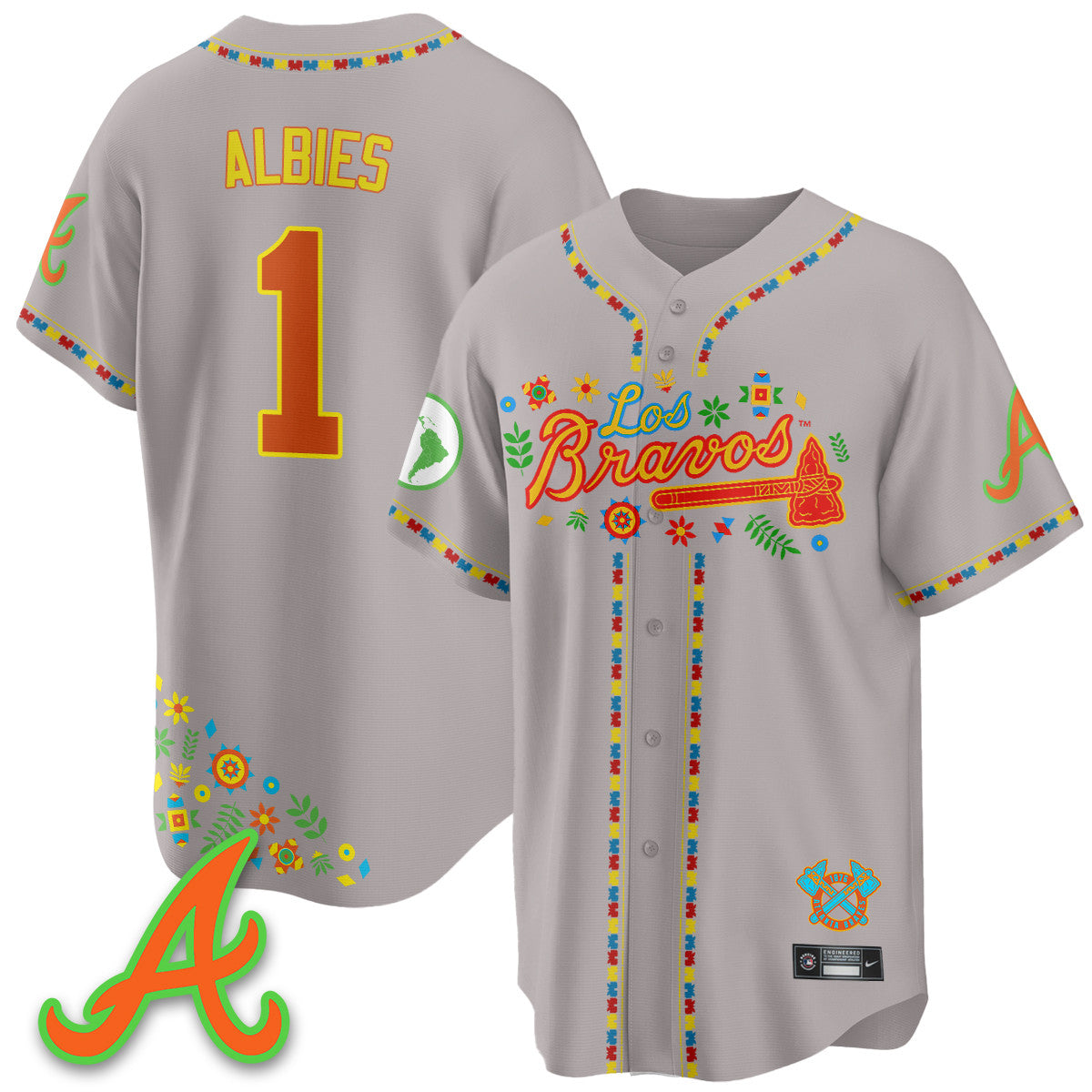 ATL 2025 "Los Bravos" Men Jersey - All Stitched