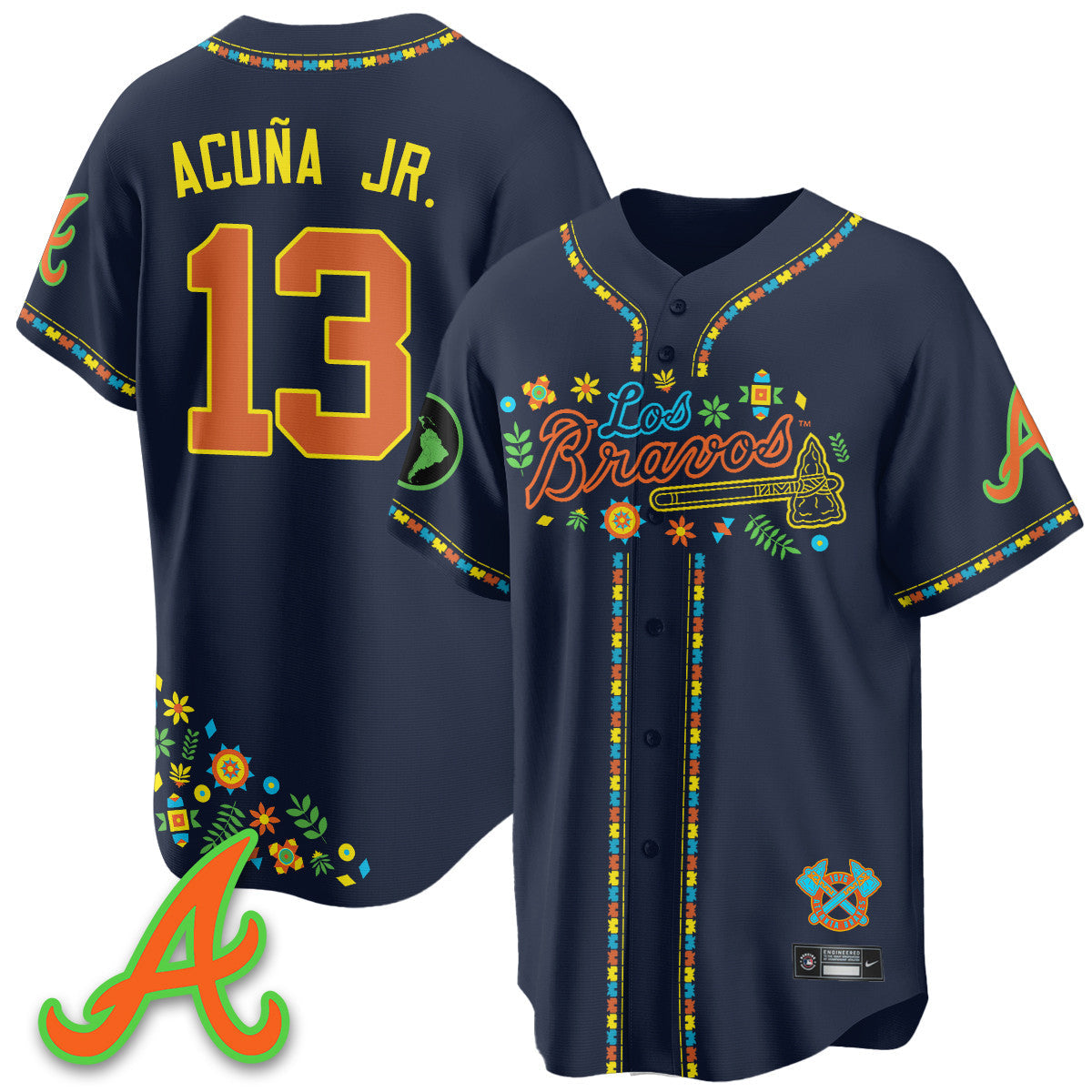 ATL 2025 "Los Bravos" Men Jersey - All Stitched