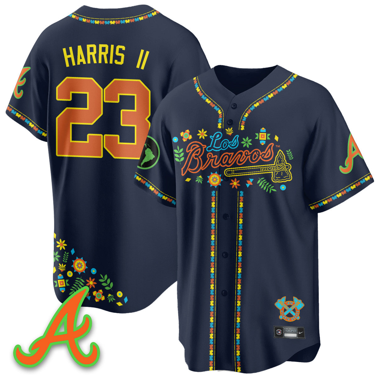 ATL 2025 "Los Bravos" Men Jersey - All Stitched