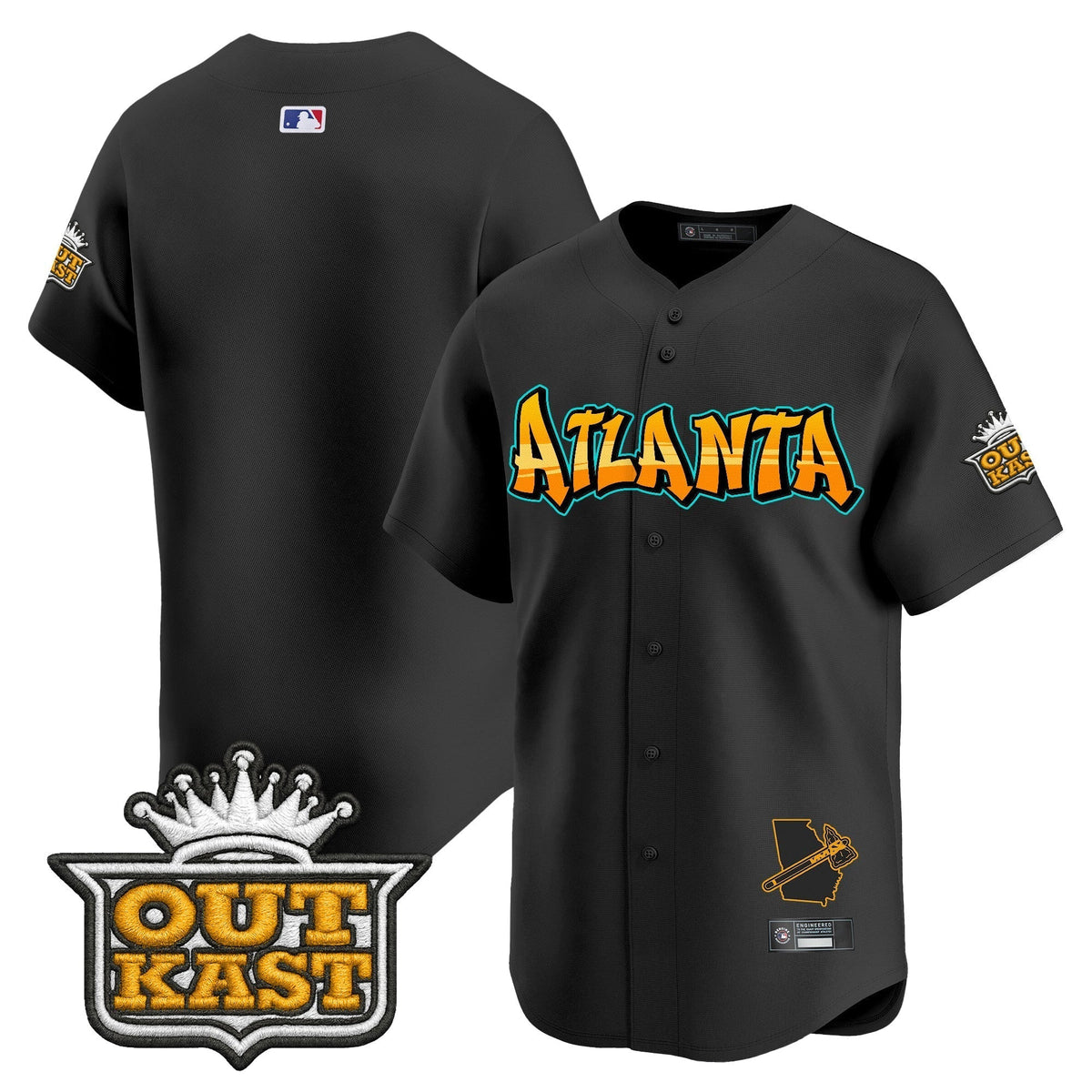 ATL 'Graffiti A-Town Edition' Vapor Premier Limited Jersey - All Stitched