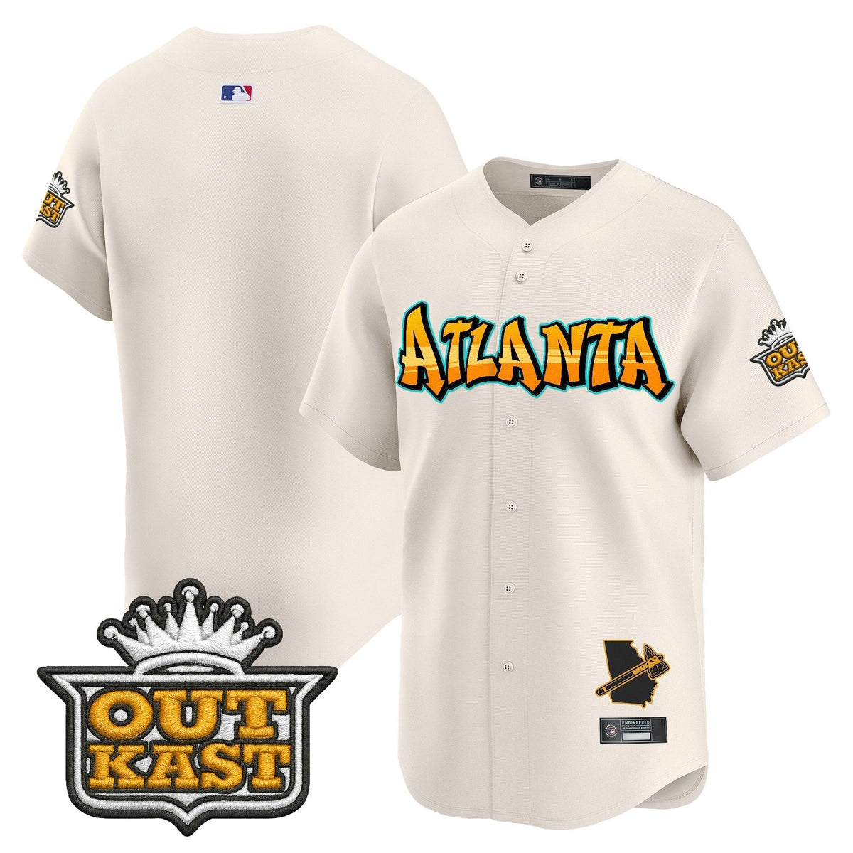 ATL 'Graffiti A-Town Edition' Vapor Premier Limited Jersey - All Stitched
