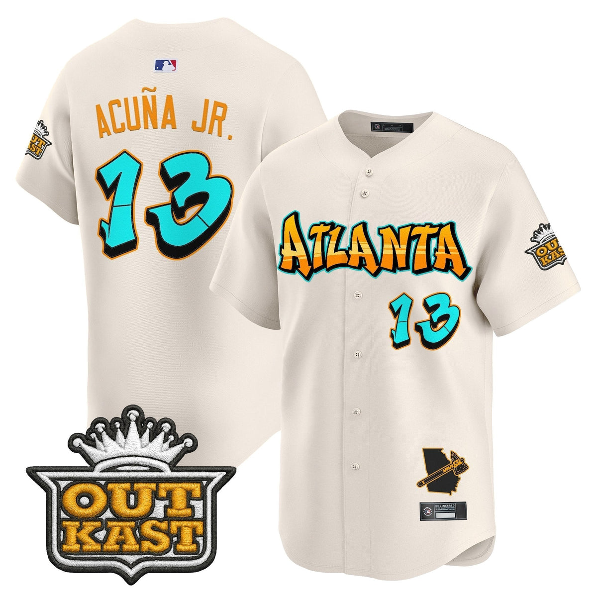 ATL 'Graffiti A-Town Edition' Vapor Premier Limited Jersey - All Stitched