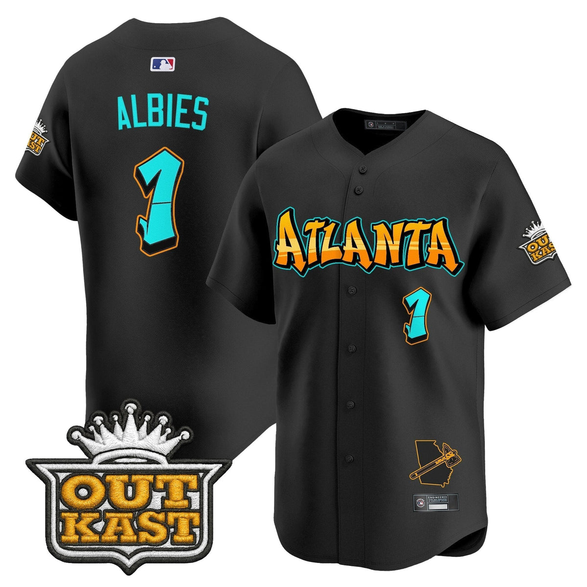 ATL 'Graffiti A-Town Edition' Vapor Premier Limited Men Jersey - All Stitched