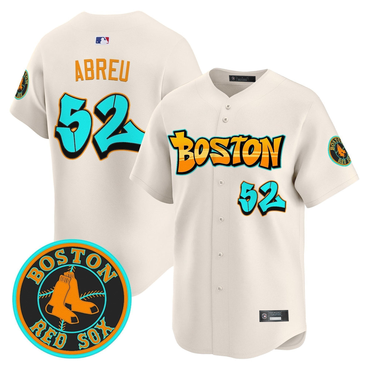 BOS 'Graffiti Streetstyle Edition' Vapor Premier Limited Jersey - All Stitched