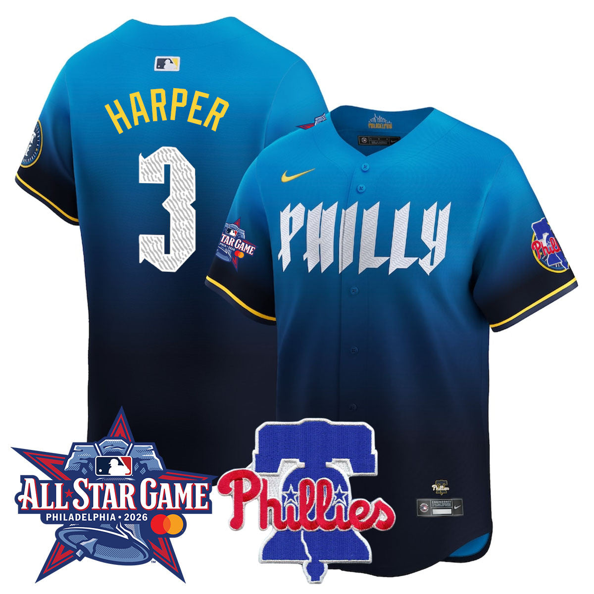 PHI 2026 MLB All-Star Men Jersey - All Stitched