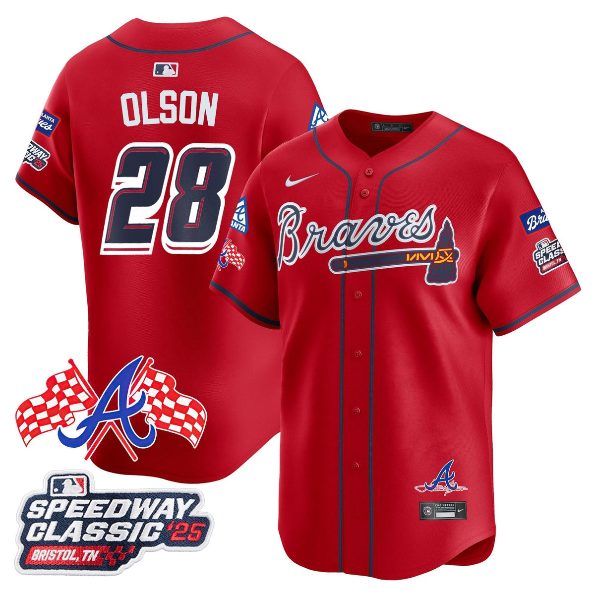 ATL 2025 Speedway Classic Limited Jersey V1 - All Stitched