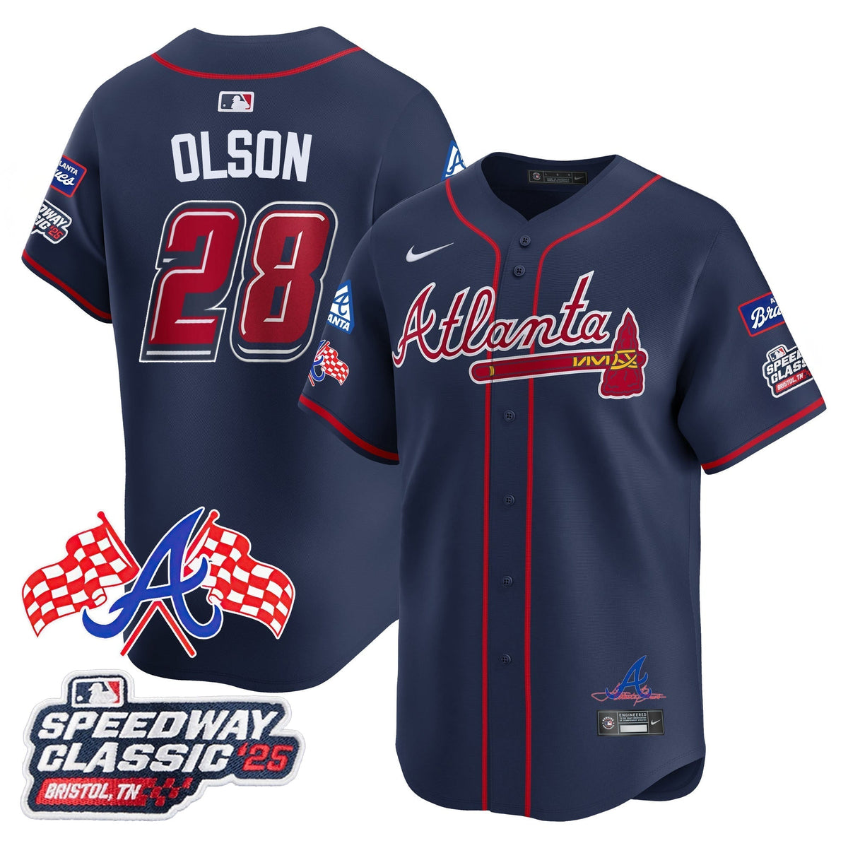 ATL 2025 Speedway Classic Limited Men Jersey V1 - All Stitched