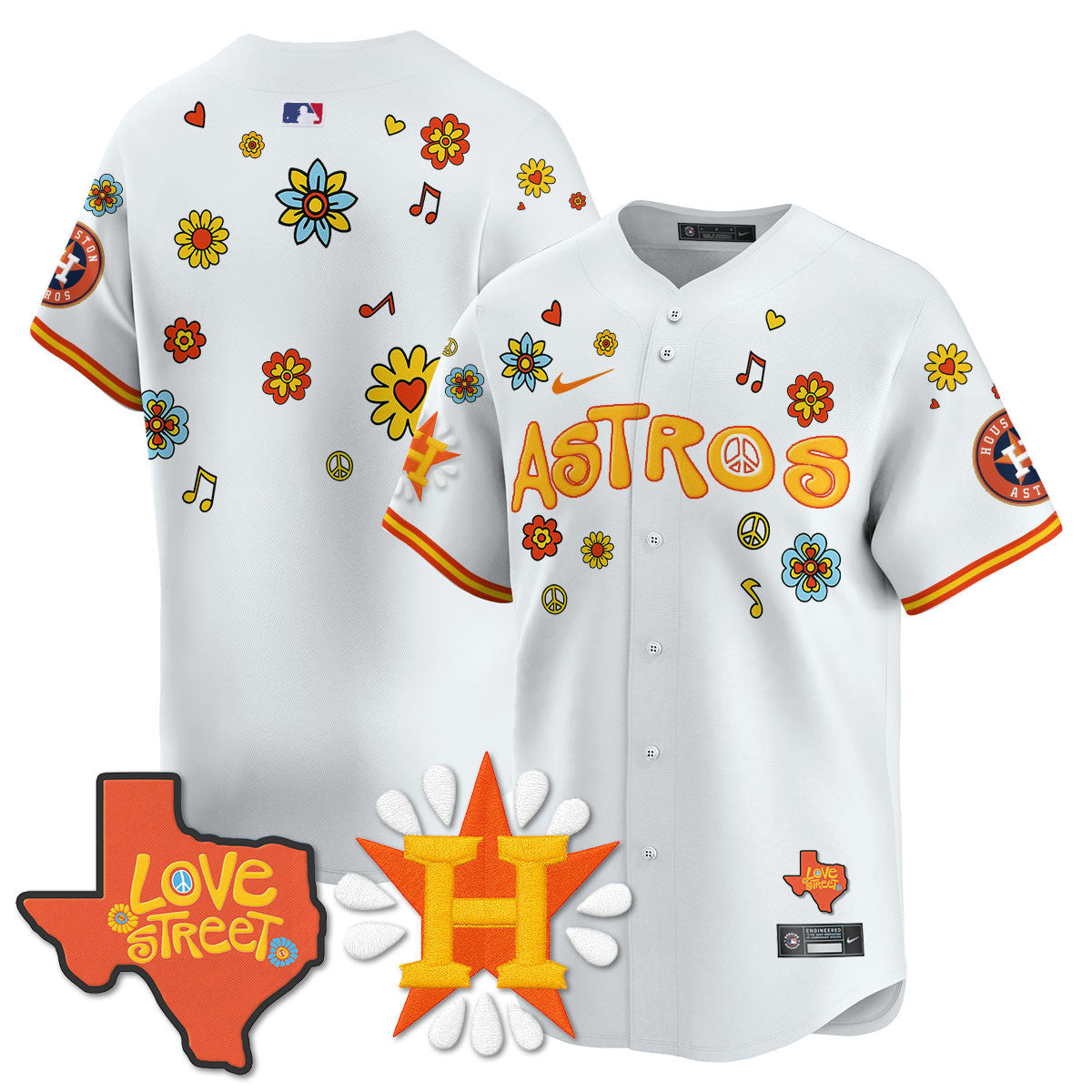 HOU "Love Street" Limited Jersey - All Stitched