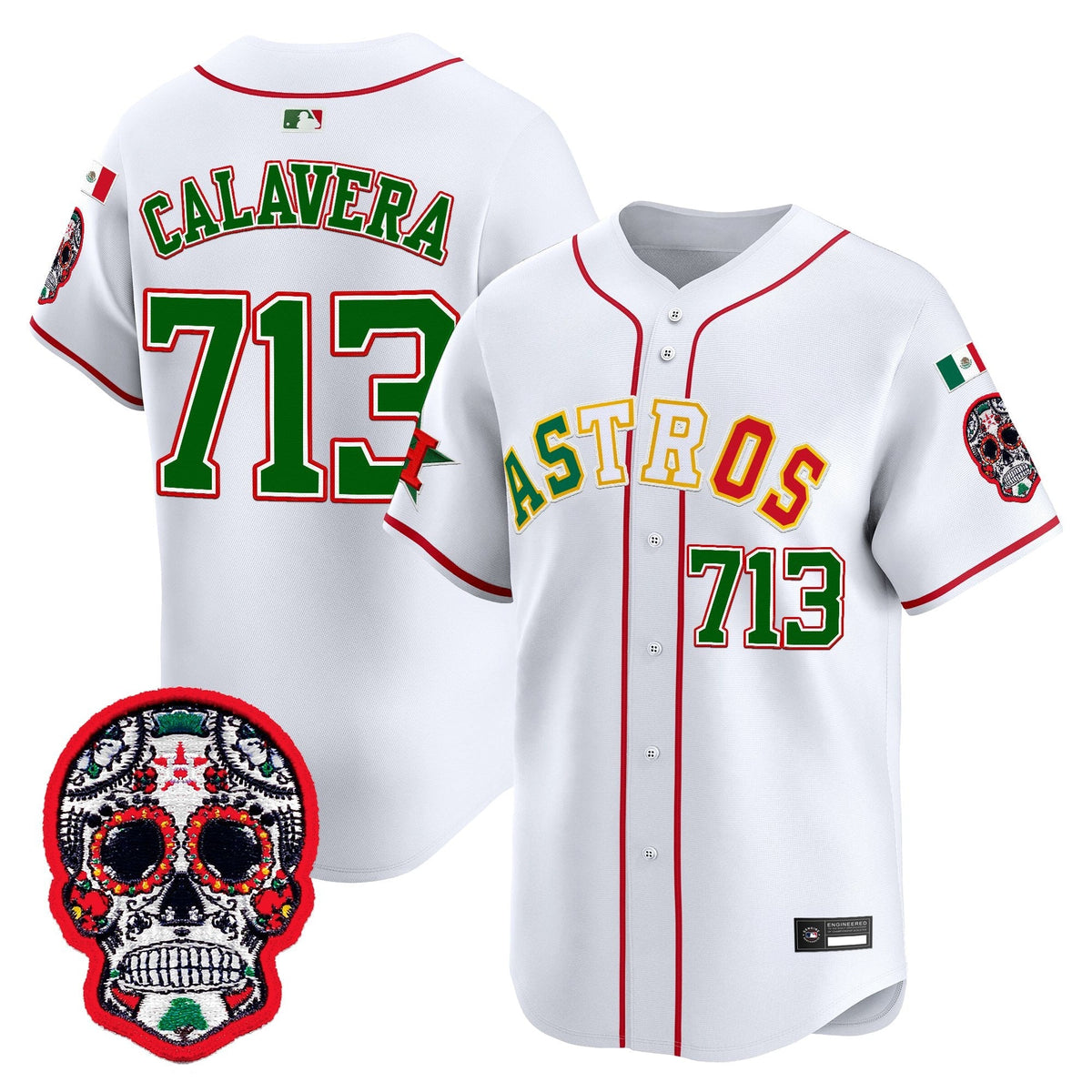 HAS Mexico 2025 'DÃ­a de los Muertos Edition' Vapor Premier Limited Jersey - All Stitched
