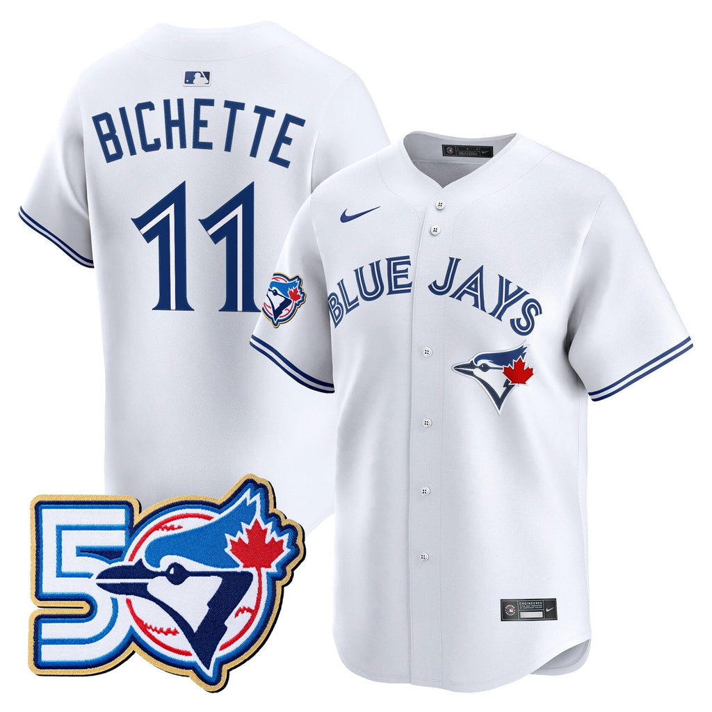 TOR 50 Seasons Patch Vapor Premier Limited Jersey - All Stitched