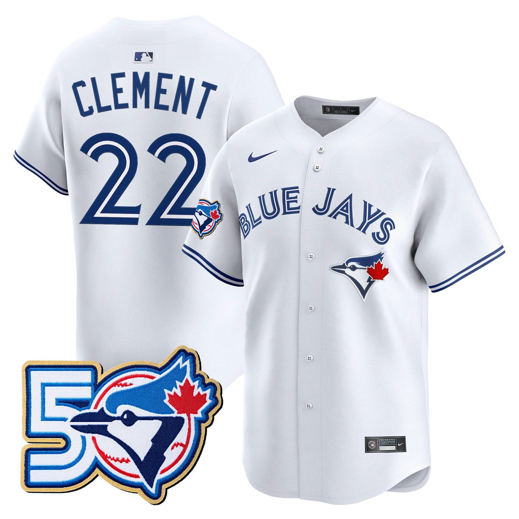 TOR 50 Seasons Patch Vapor Premier Limited Jersey - All Stitched