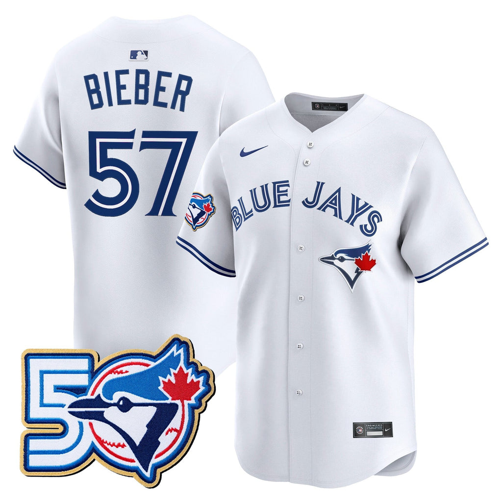TOR 50 Seasons Patch Vapor Premier Limited Jersey - All Stitched