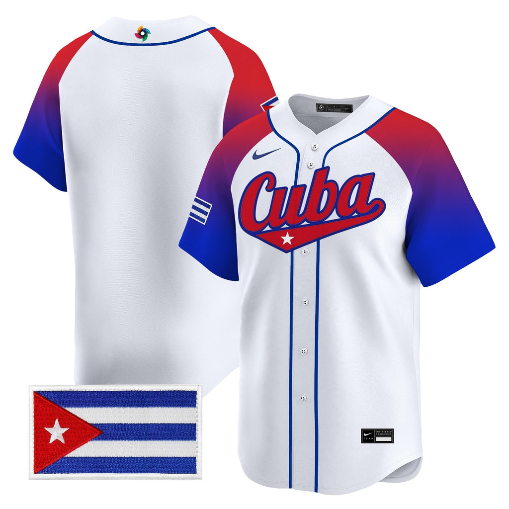 Team Cuba World Baseball Classic Vapor Premier Jersey - 2026 Roster - All Stitched