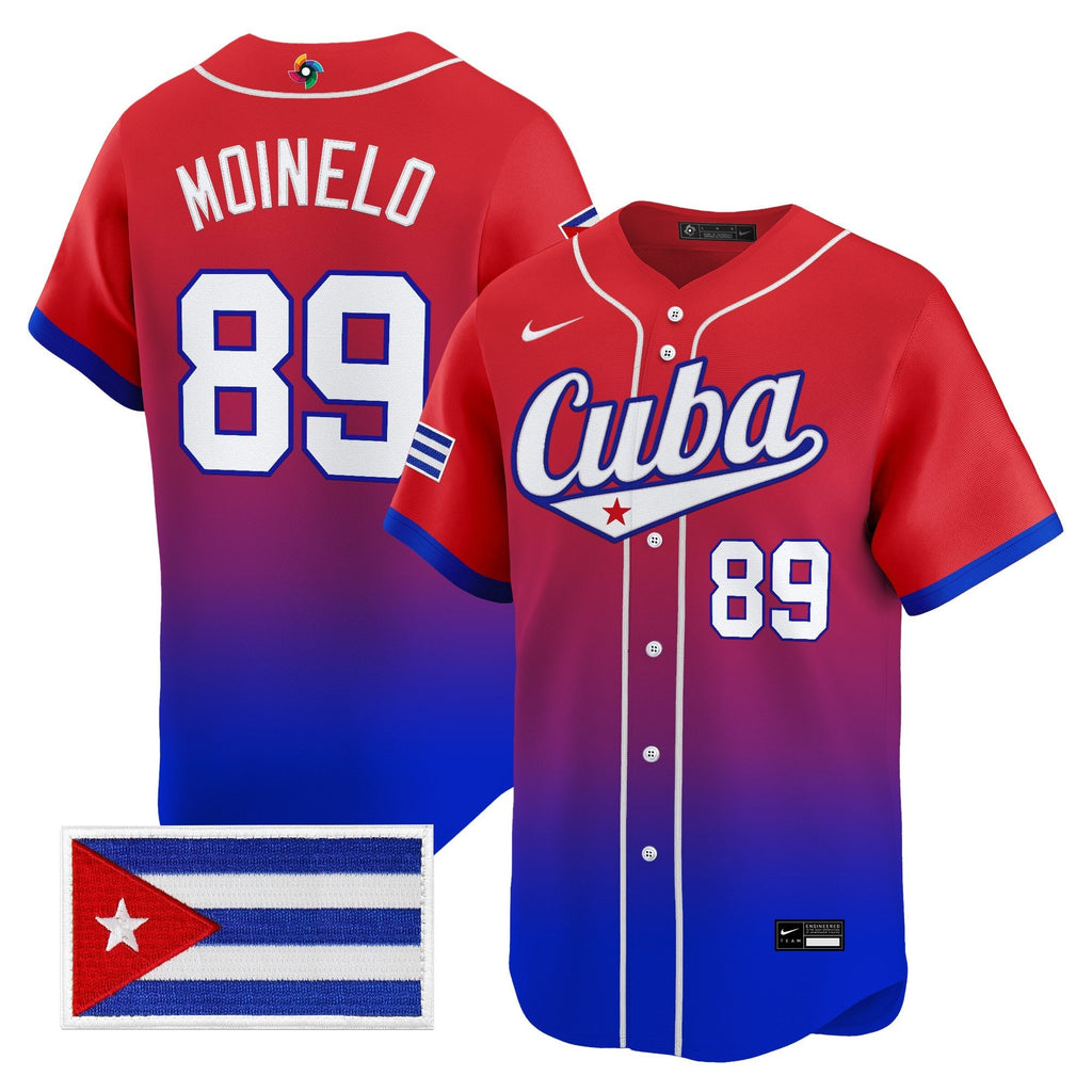 Team Cuba World Baseball Classic Vapor Premier Jersey - 2026 Roster - All Stitched