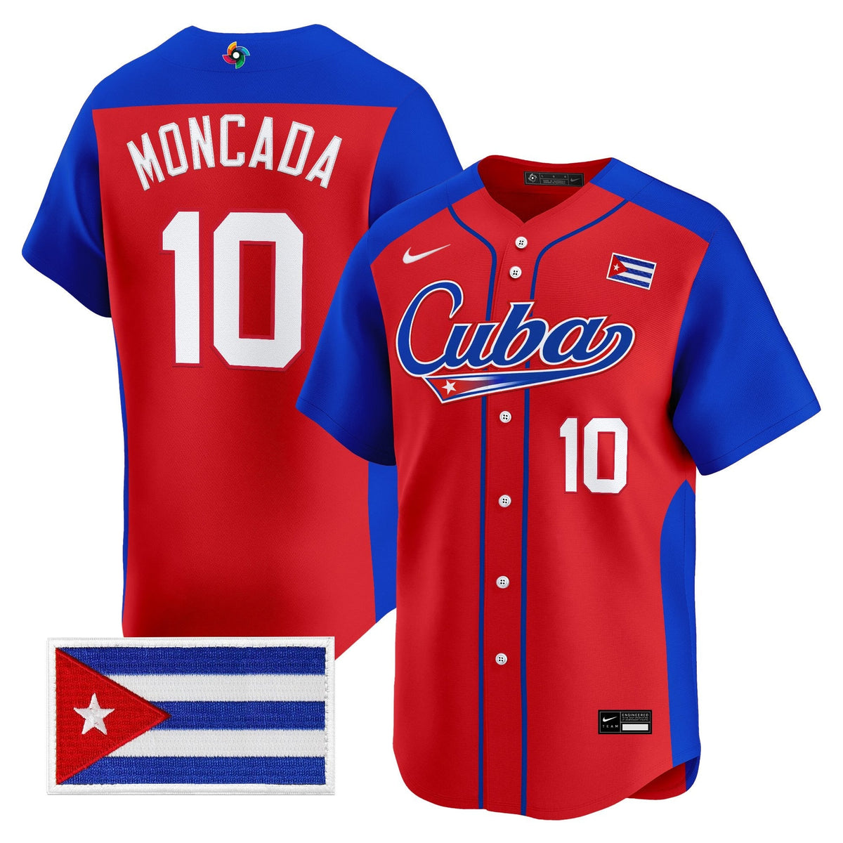 Team Cuba World Baseball Classic Vapor Premier Jersey - 2026 Roster - All Stitched