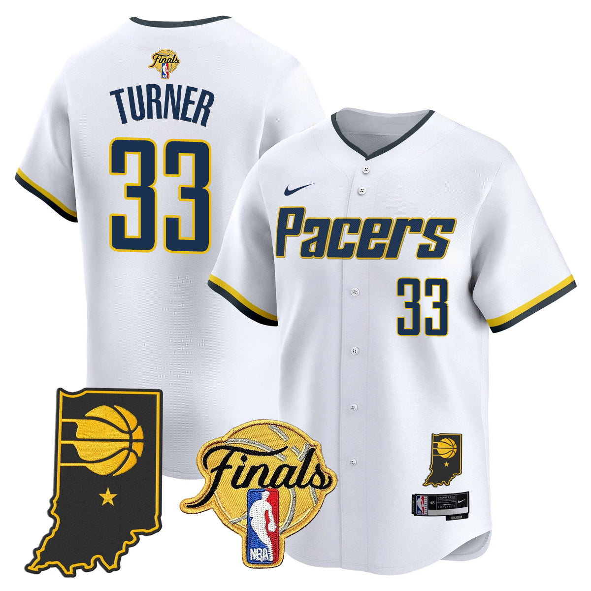 IND 2025 Finals Vapor Baseball Jersey N3 - All Stitched