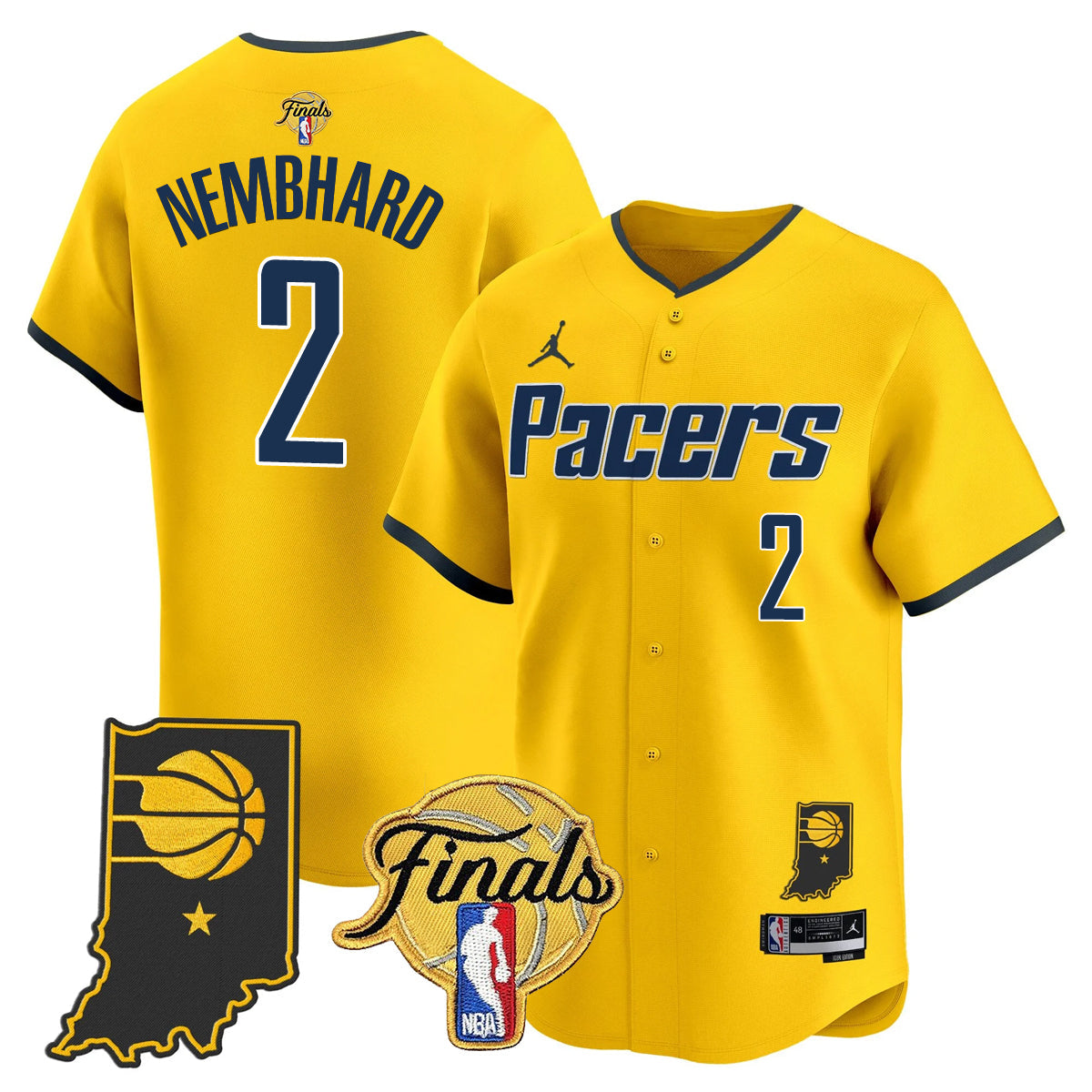 IND 2025 Finals Vapor Baseball Jersey N3 - All Stitched
