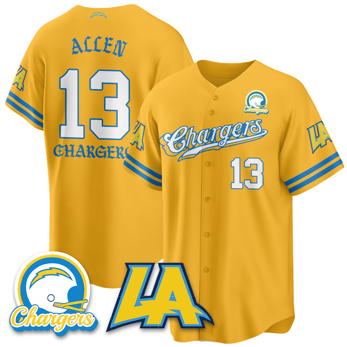 LVG Born x Raised Baseball Jersey - All Stitched