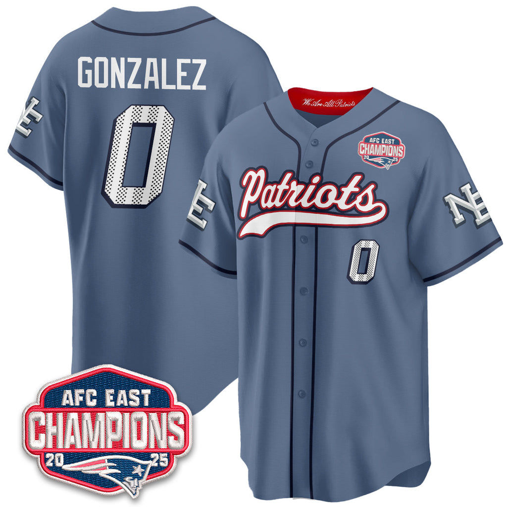 NE AFC East Division Champions Vapor Limited Baseball Men Jersey - All Stitched