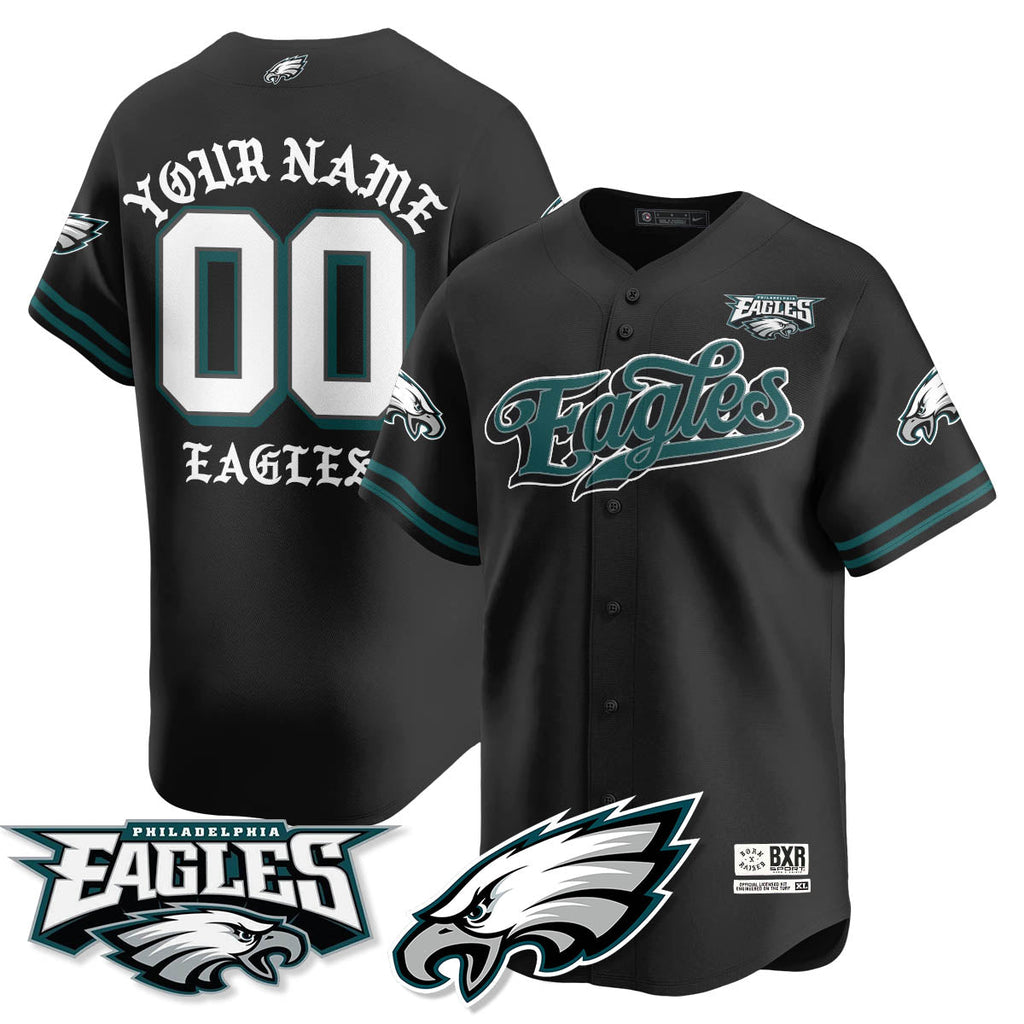 PHI Born x Raised Baseball Jersey - All Stitched