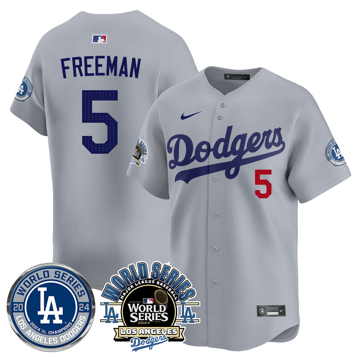 LAD World Series 2024 Jersey - All Stitched